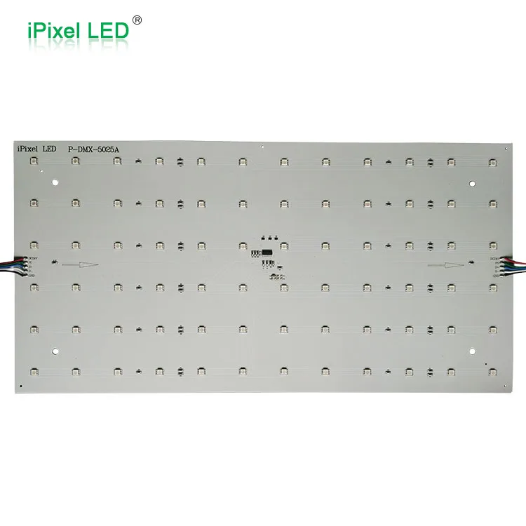 DC24V DMX512 Панель светильник с Алюминий PCB 72 светодиодный s/за штуку Бесплатная