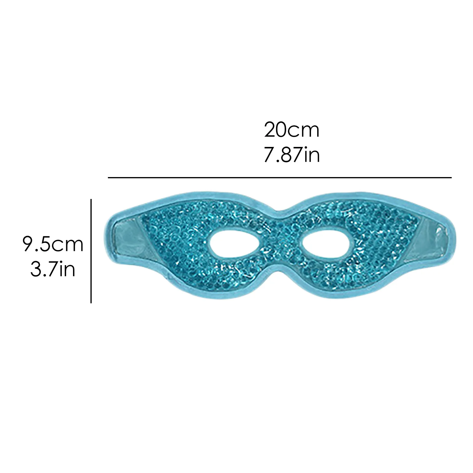 

Hot Cold Pack mask Gel Cooling 2pcs Gel Cooling Eye Mask Ice Cold Compress Puffy Eyes Dry Eyes Beauty Reusable Travel Sleeping