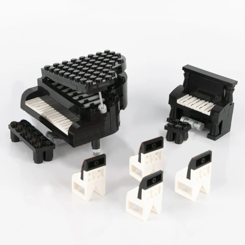 Новые аксессуары для пианино и музыкальных инструментов строительные блоки