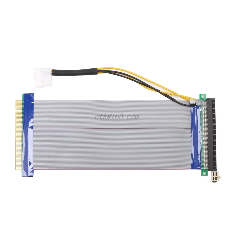 PCI E Express от 16X до удлинительная плата с питанием ленточного удлинителя кабель L059