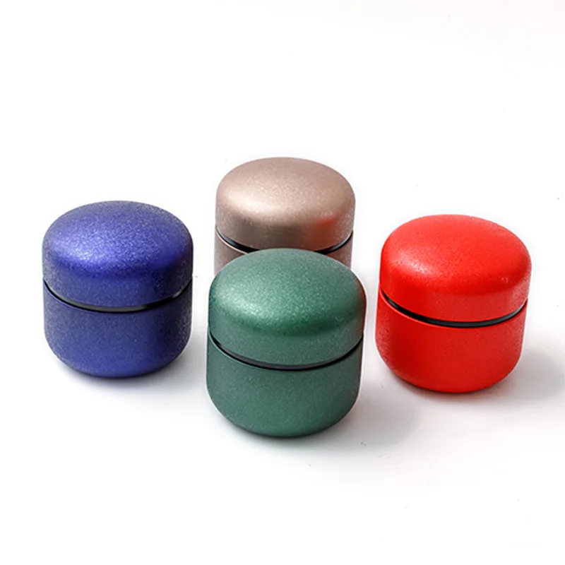 Xin Jia Yi Packing 200ml Silver Round Aluminum Cosmetic Cream Jar Screw Thread Lid Pot Makeup Hair Wax Tin Case Container | Дом и сад