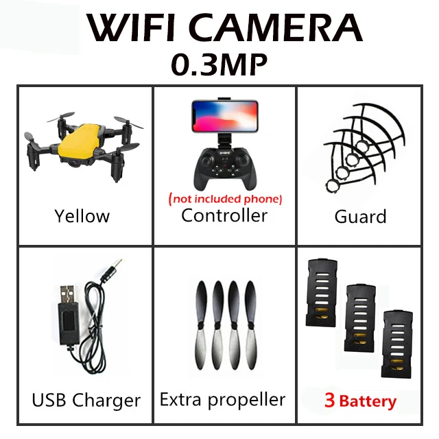 0.3MP Camera 3Batter SG800 Дрон 2,4G FPV мини селфи Дрон RTF с Wifi камерой HD микро Радиоуправляемый квадрокоптер VS S9 S9W E58 E61 Дрон - Цвет: 0.3MP Camera 3Batter