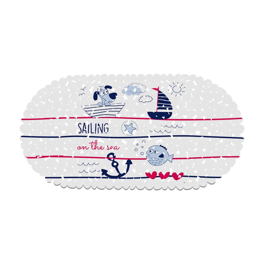

Cartoon Bathroom Anti-slip Mat Lovely Toilet Floor Mat Bathtub Cute Shower Mat Suction PVC Bath Mat Set Kawaii Bathroom Pink Rug