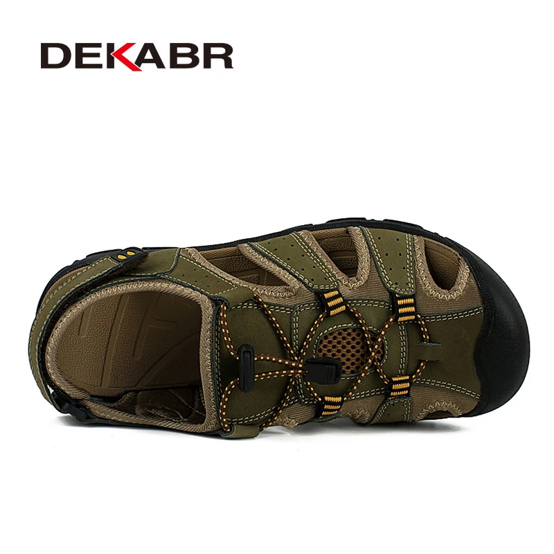 Мужские сандалии с мягкой подошвой DEKABR модная повседневная воздухопроницаемая