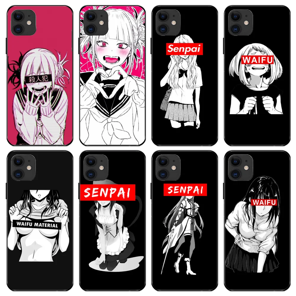 Жесткий чехол для телефона с аниме Himiko Toga Boku No Hero Academia iPhone 11 pro XS MAX 8 7 6 6S Plus X 5S SE