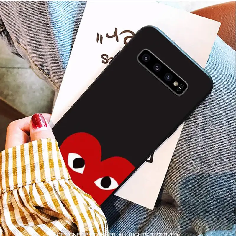 

Street Trend Brand Soft Phone Case For Samsung S9 10 20 Plus Note 9 10 10plus 20 Ultra A20 21s J7 Plus 8 P-PLAY