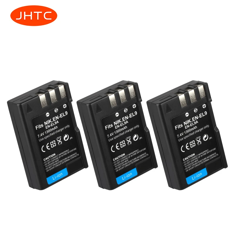 EL9a RU EL9 Камера Батарея EN для Nikon D40 D60 D40X D5000 D300 L15 1300mAh аккумулятор|Цифровые