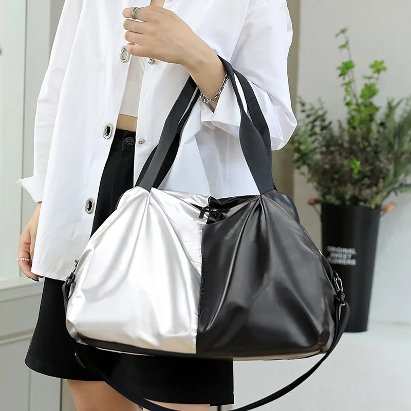 

2021 New Shoulder Bag For Men And Women Trend Joker Simple Fashion Large-capacity Diagonal Bag Waterproof Nylon Bag