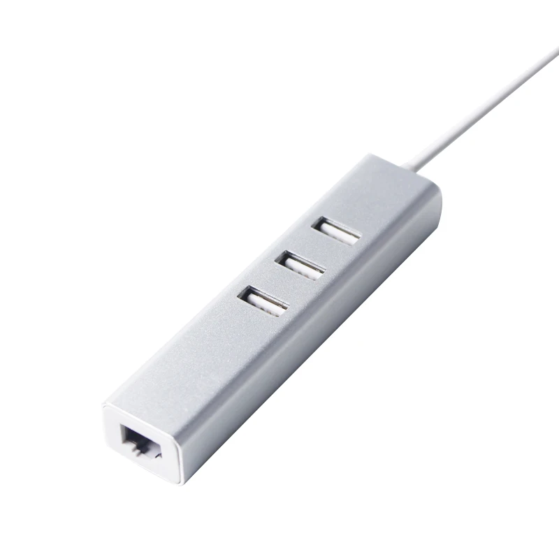 Многофункциональный USB C хаб Type до 3 портов 0 хабы с RJ45 Внешний Lan адаптер для Macbook