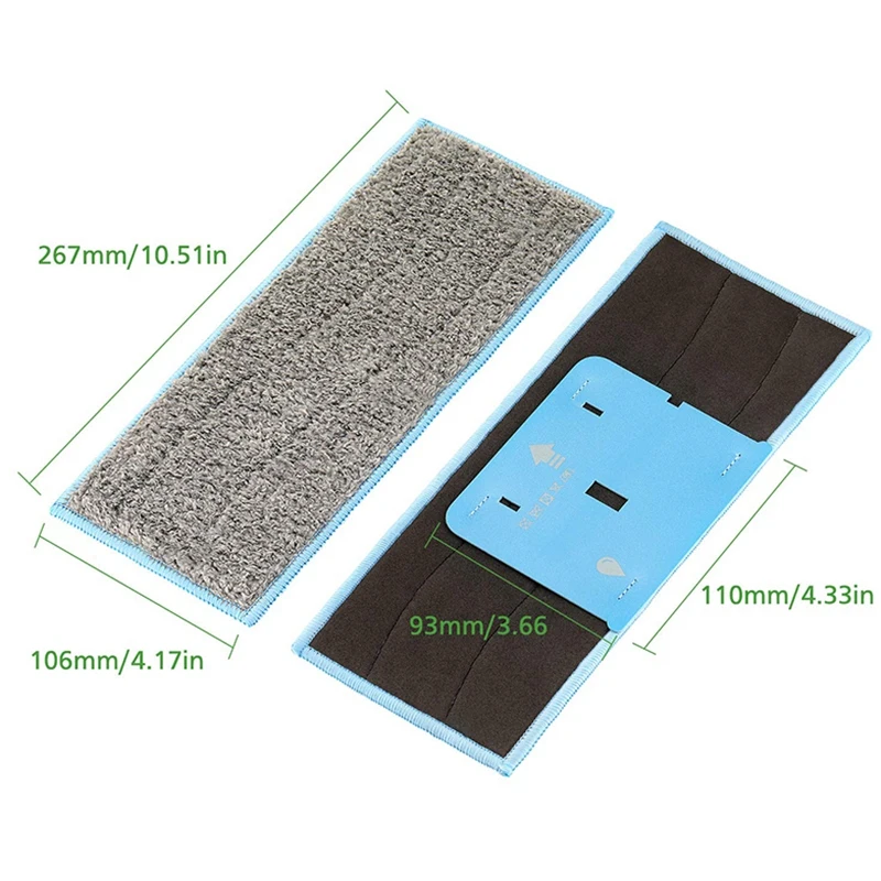 Фото 12 шт. сменных салфеток для робота-пылесоса iRobot Braava Jet M6 (6110) с Wi-Fi подключением №3