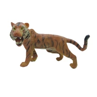 tiger simulation model of animal dolls plastic toys furnishing articles wildlife forest animal model realia 2021