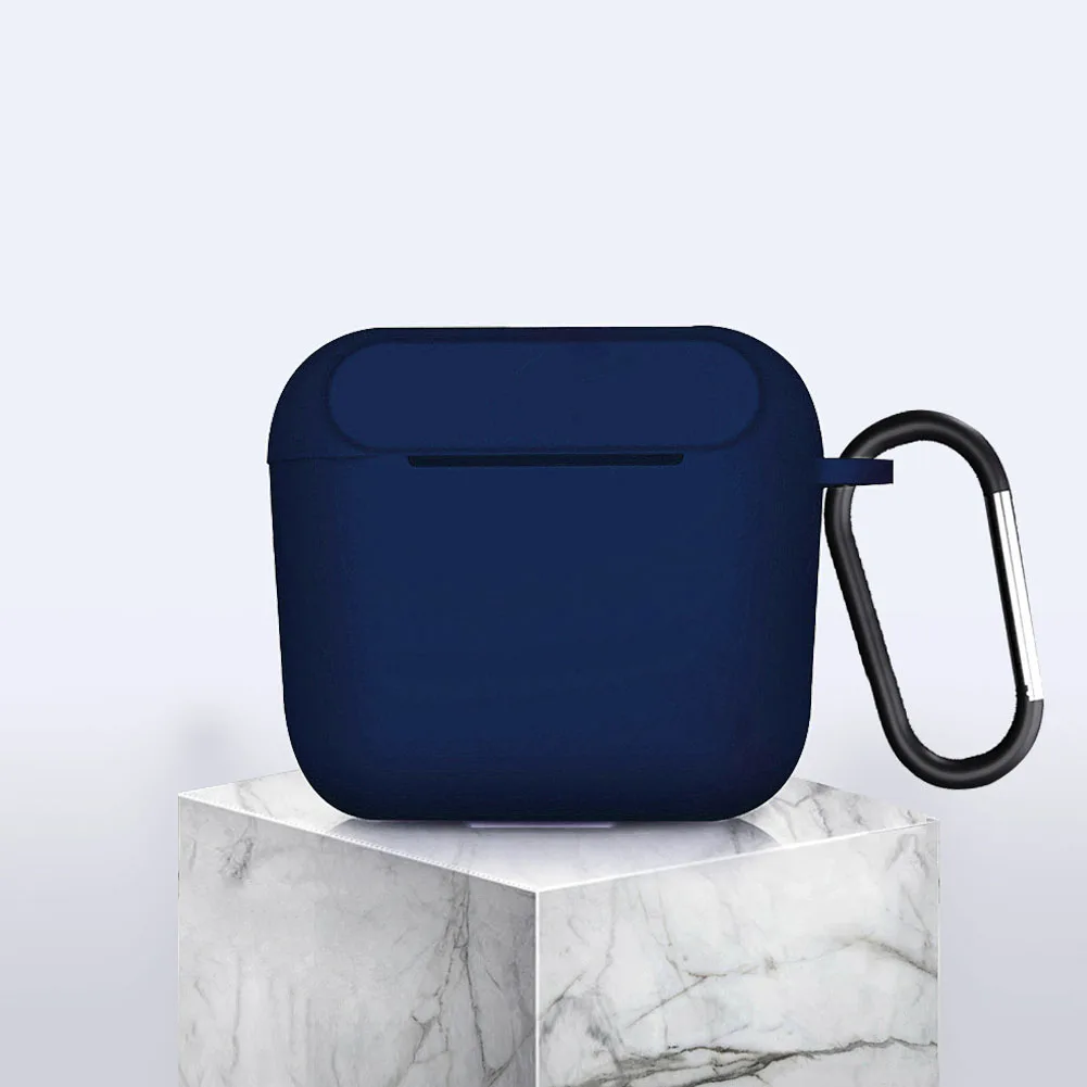 Силиконовый чехол для наушников с крючком прочная крышка из устойчивого к