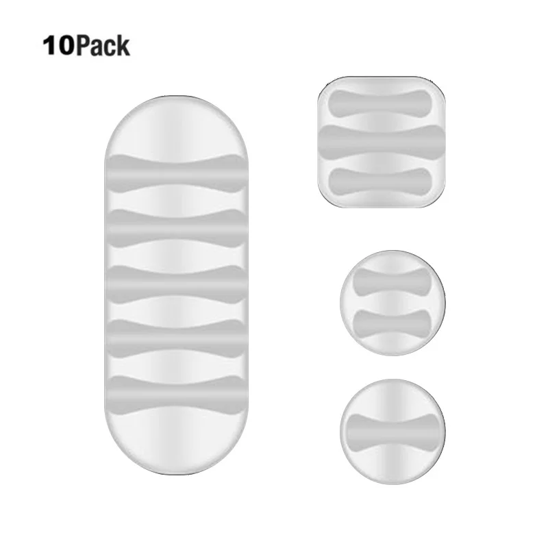 10 штук в наборе USB Кабельный Организатор намотки проволоки для рабочего стола