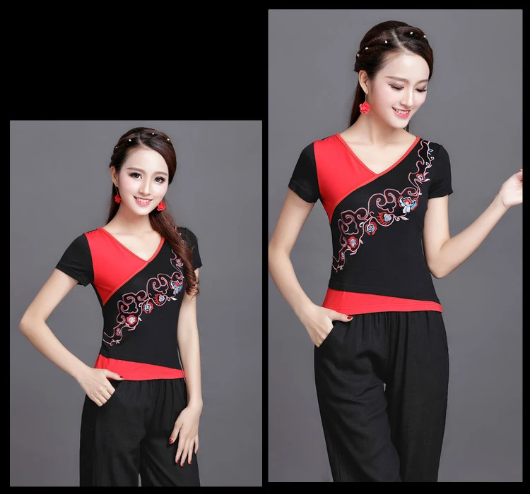 Футболка женская базовая с коротким рукавом Повседневная модная рубашка