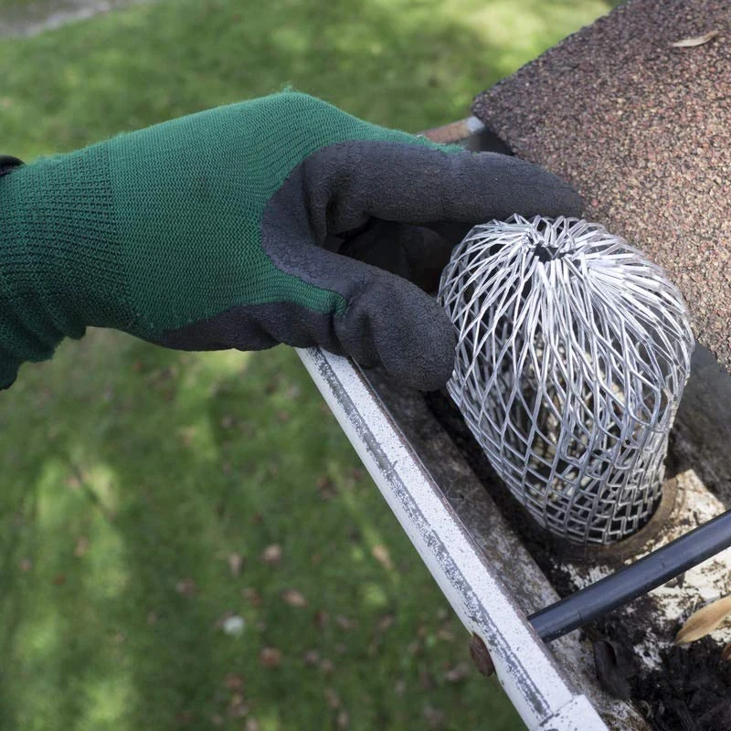 8-Pack Gutter Shield Expandable Stainless Steel Filter Strainer to Prevent Clogging Of Leaves and Debris | Обустройство дома