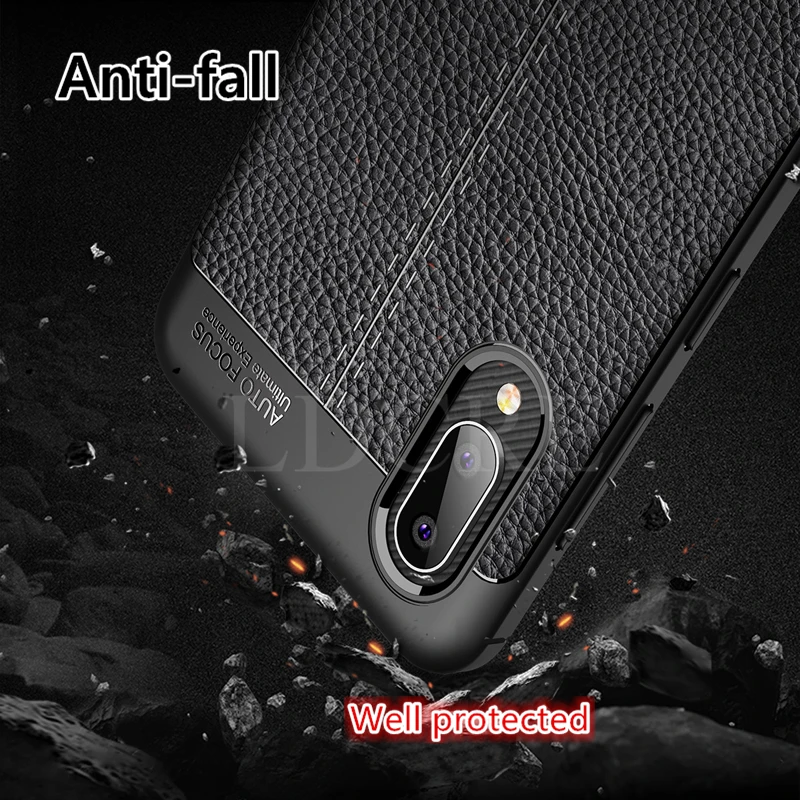 For Samsung Galaxy A02 Case Silicone Leather Texture Armor Bumper Pattern Case For Samsung Galaxy A02 Cover for Galaxy M02 A12