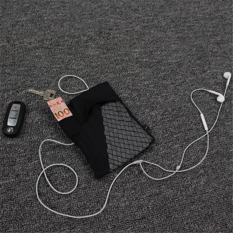 

Running Arm Bag Gym Fitness Cell Phone Belt Case Reflective Wristband Sport Accessories for Below 6.5inch Phone