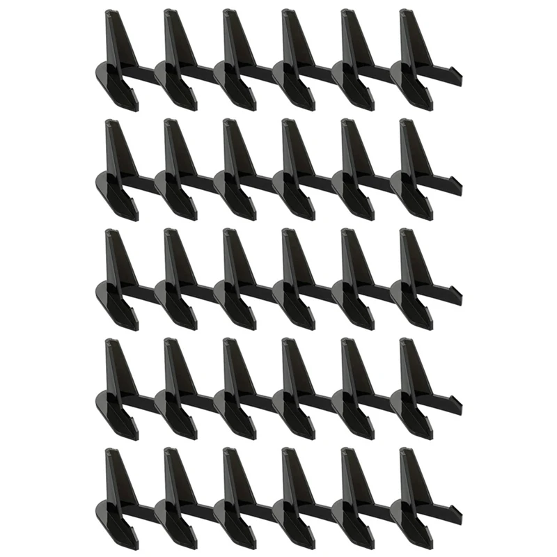 

30 Packs Easel Stands Mini Coin Display Easel Holder for Displaying Air-Tite Coins Pocket Watches Capsules Challenge