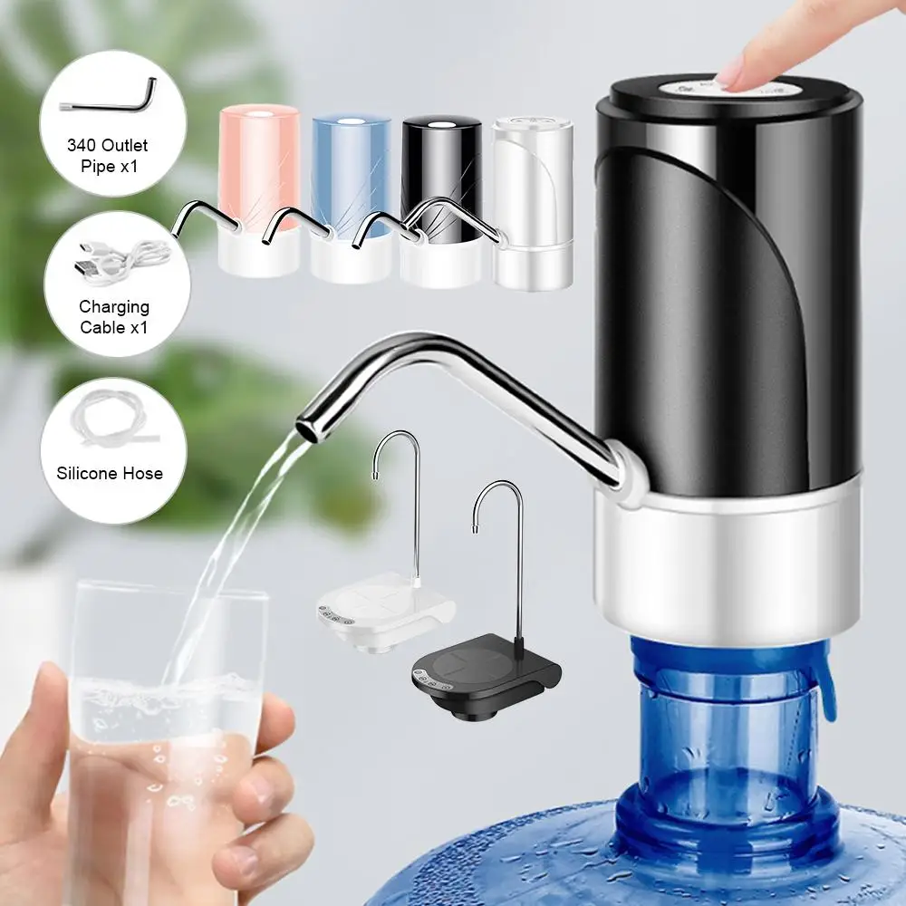

Automatic Bump for Water Bottle Electric Drinking Water Pump Dispenser Portable USB Charge Bottle Water Pump for 4.5-19 Liter
