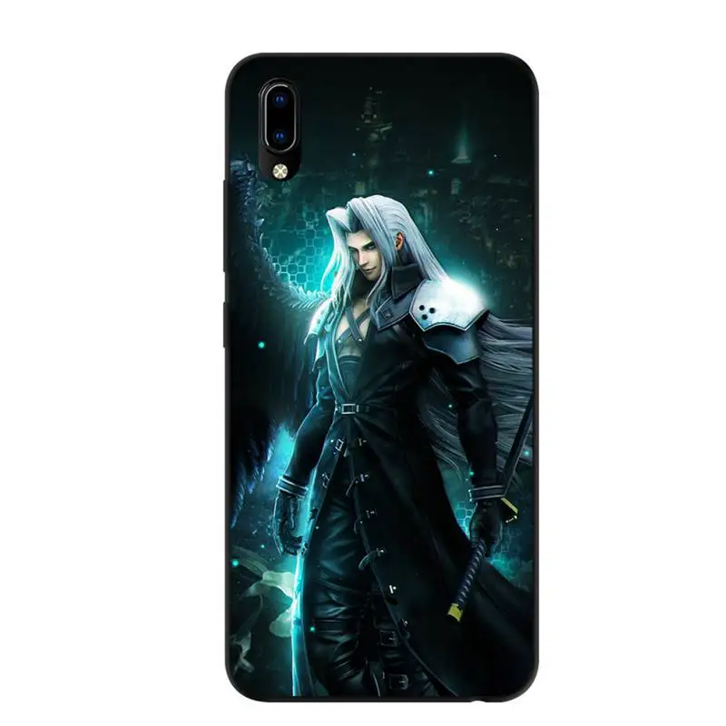 

Final Fantasy IX Advent Children Phone Case for huawei mate 10 20 lite 20X mate 30 40 pro Black Soft Case nax fundas cover