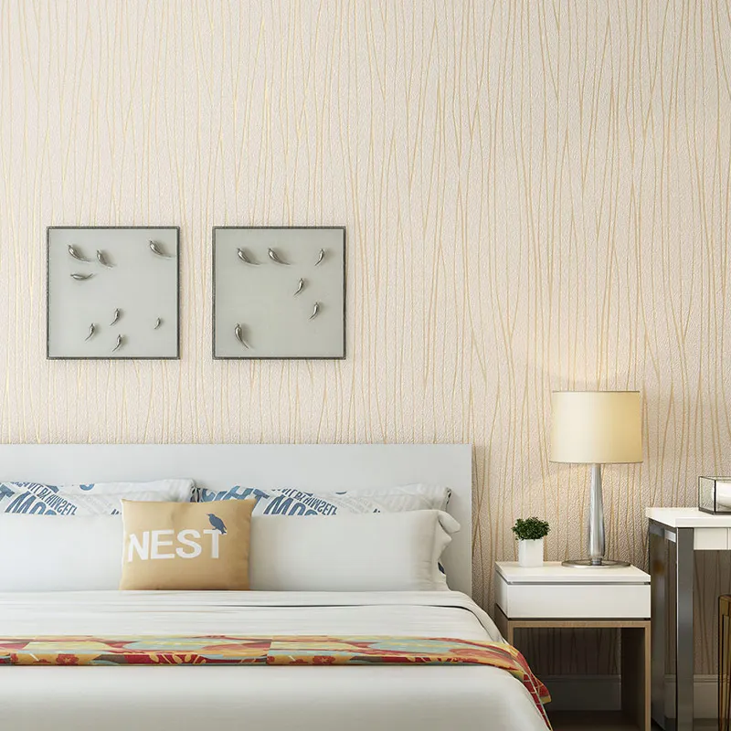 3D обои из ПВХ и винила от дизайнера блестящие металлические текстурированные