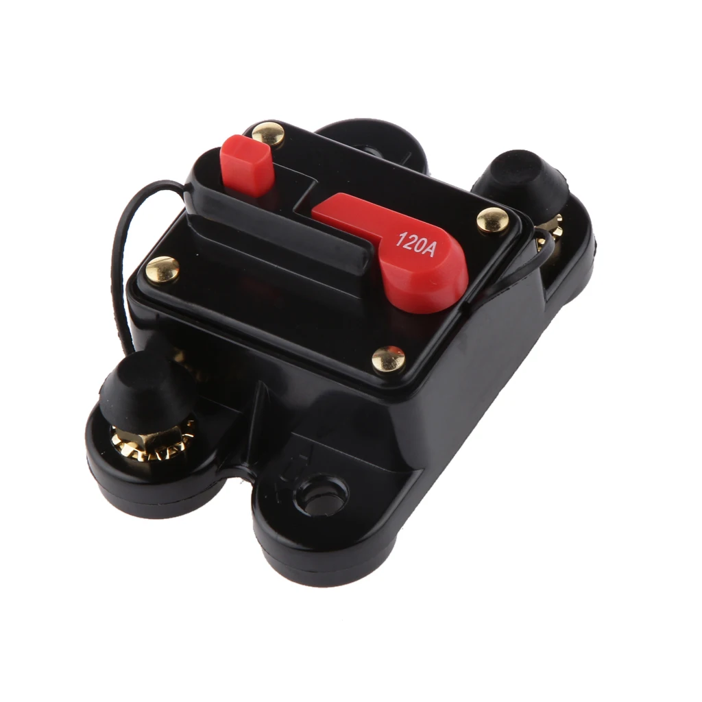 

150Amp автоматический выключатель с ручным сбросом автомобильный стерео аудио держатель предохранителя встроенный инвертор высокого тока дл...