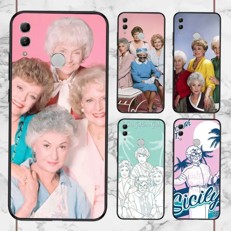 

The Golden Girls tv show Phone Case For Huawei honor Mate 10 20 30 40 i 9 8 pro x Lite P smart 2019 nova 5t