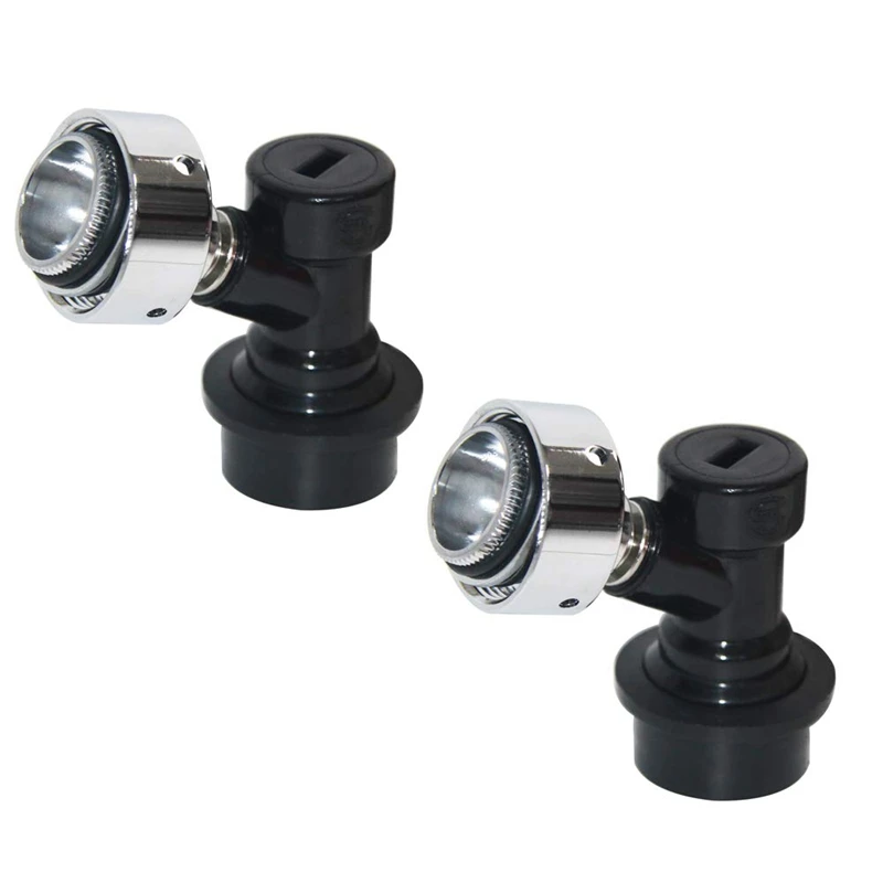 Disconnect Faucet Adapter - Ball Lock Liquid with Beer Keg 2 Pcs for Home Brewing |