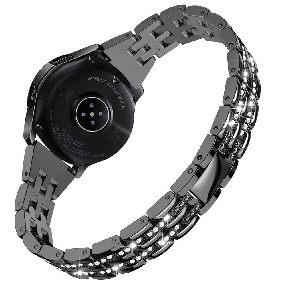 Ремешок из нержавеющей стали для Samsung Galaxy Watch 42/46 мм браслет Active Band S2/S3 20/22