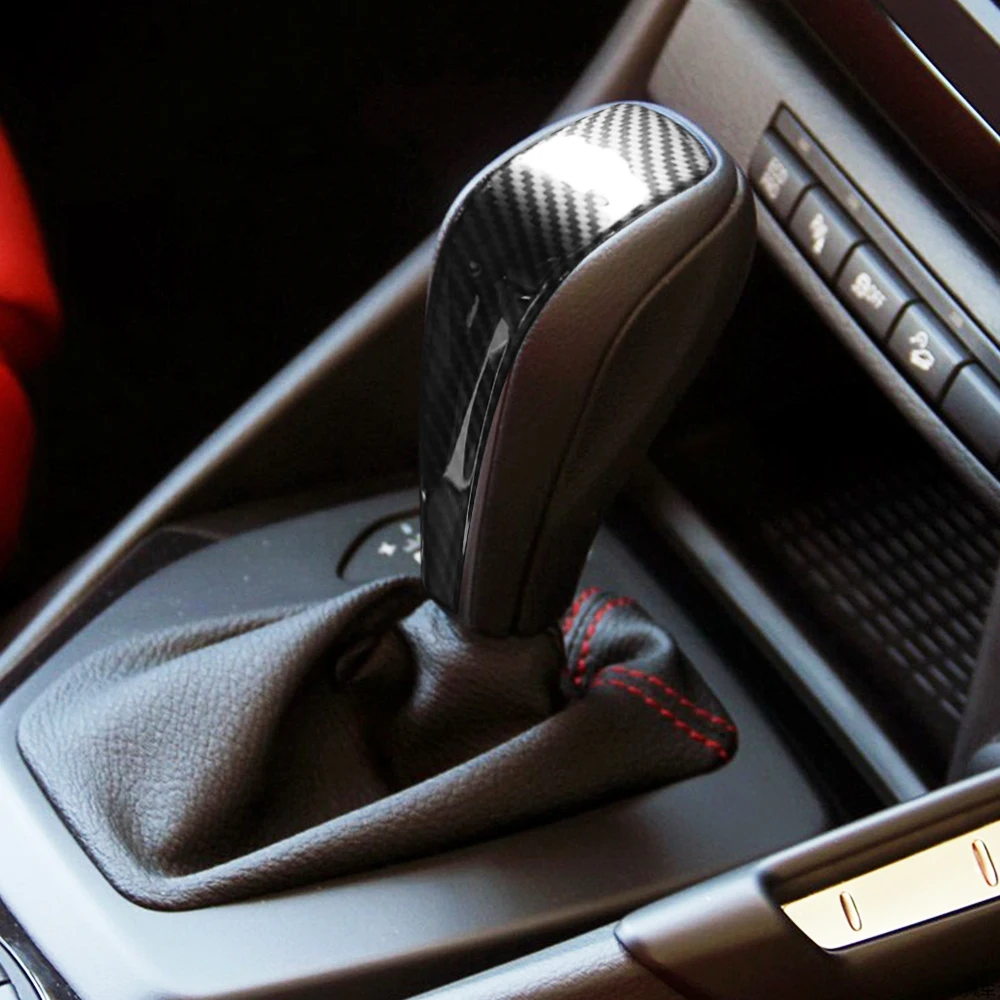 

Carbon Fiber Inner Gear Shift Knob Cover Trim For BMW E90 E92 E93 E87 2006-2012