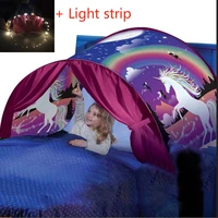 new220cm bed mosquito net bed canopy children starry dream tent children bed folding light blocking tent indoor dream decoration