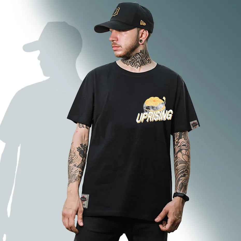 Необычная футболка с изображением фруктов Луны космоса звезд ботаника scifi surreal food