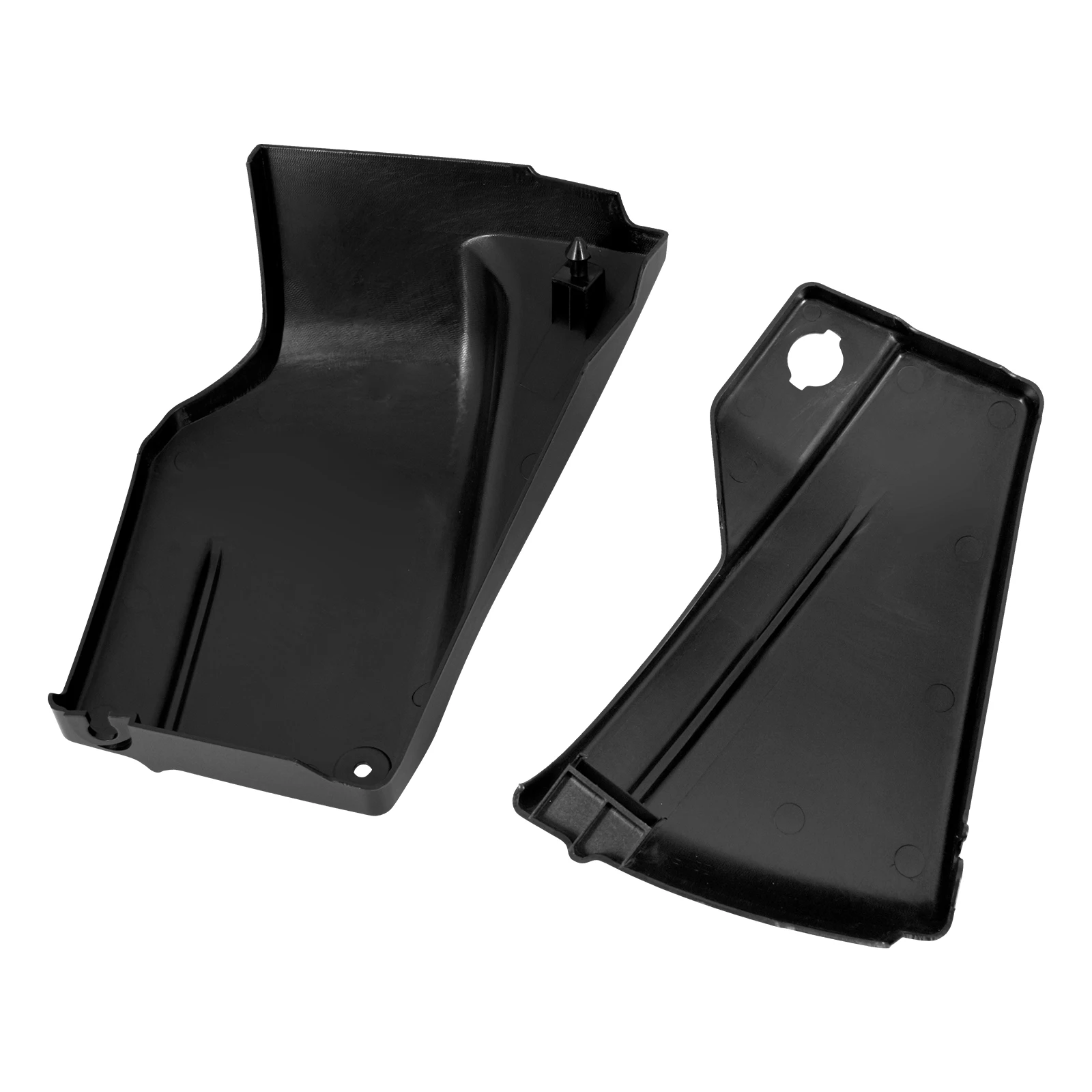 Черная боковая обтекатель аккумулятора из АБС-пластика для мотоцикла левая и