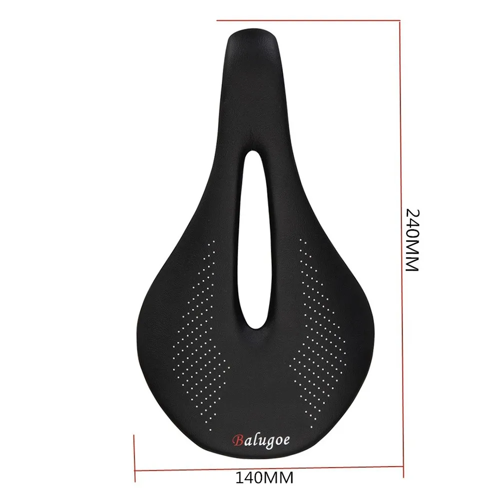 

Multicolor BALUGOE Bicycle Ultra-light Saddle MTB Road Mountain Bike Cushion Seat 240mm*143mm For Mountain Bikes And Road Bikes
