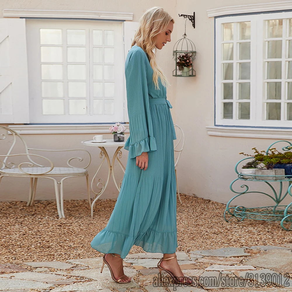 Рамадан ИД Мубарак Кафтан Дубай абайя Турция мусульманский модный хиджаб платье