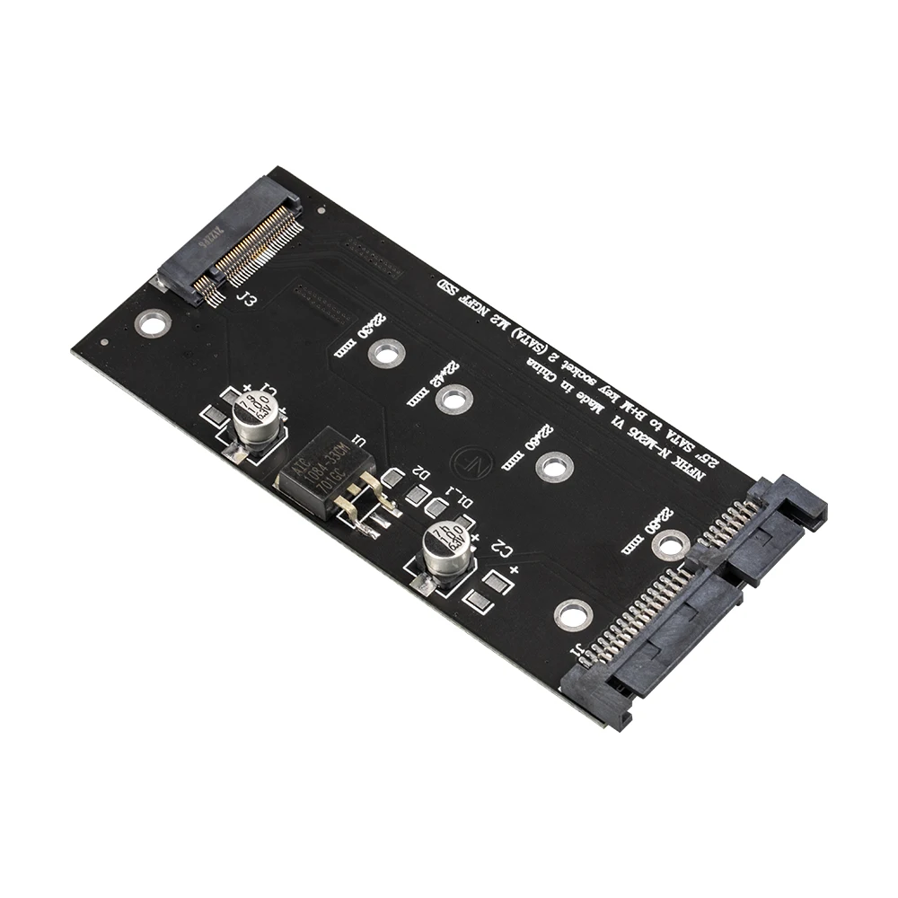 Переходник RGEEK M.2 NGFF Msata SSD на SATA 3 0 2 5 адаптер M2 PCI преобразователь переходная карта