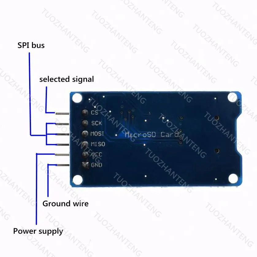 GREATZT 1 шт. микро SD карта Мини TF кардридер модуль SPI интерфейсы с преобразователем уровня чип для arduino