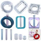 Силиконовая форма для вазы, сделай сам, Цветочная гидропонная лампа, ваза для украшения дома, офиса, стола, ваза для цветов