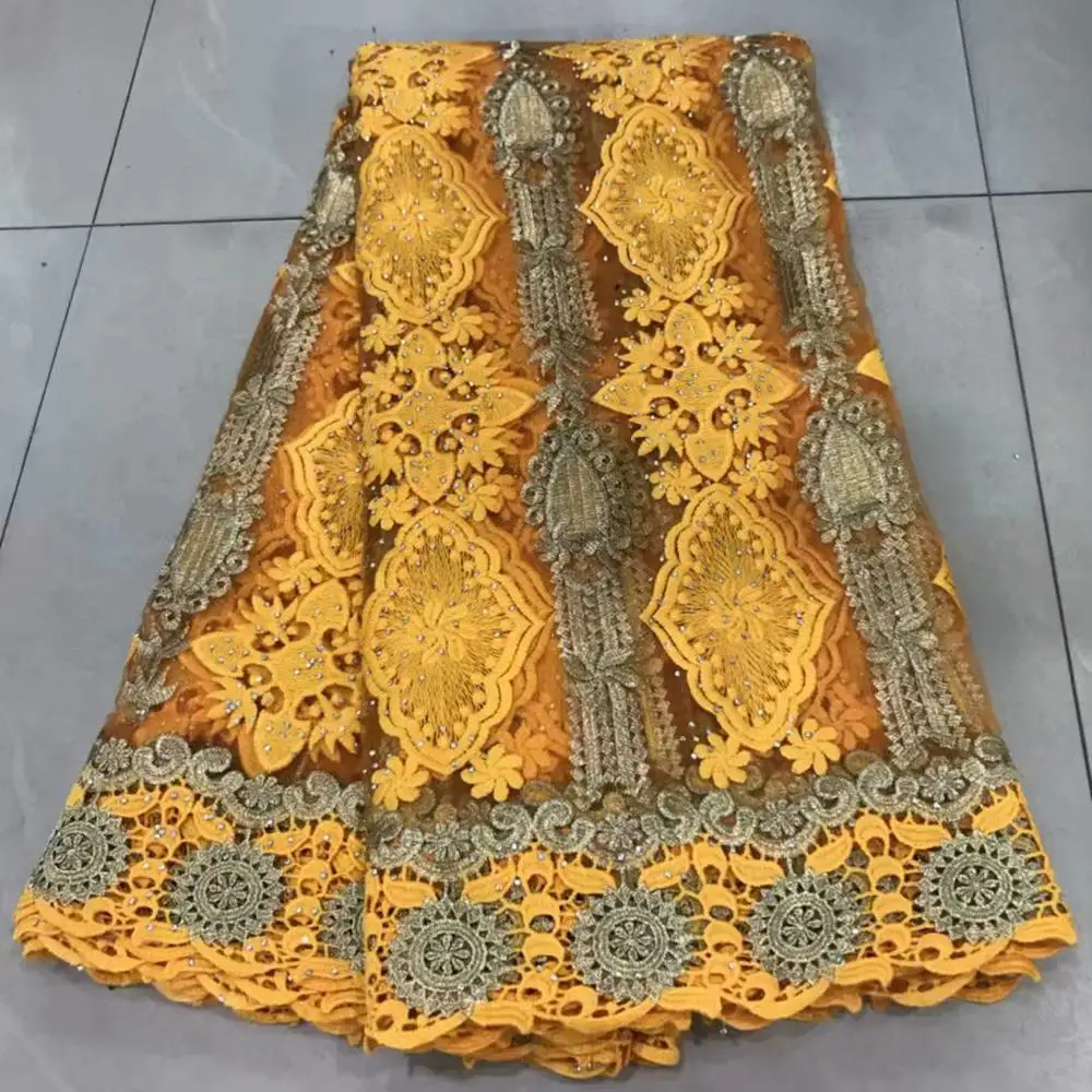 Африканская кружевная ткань 2019 Высококачественная Тюлевая швейцарская вуаль