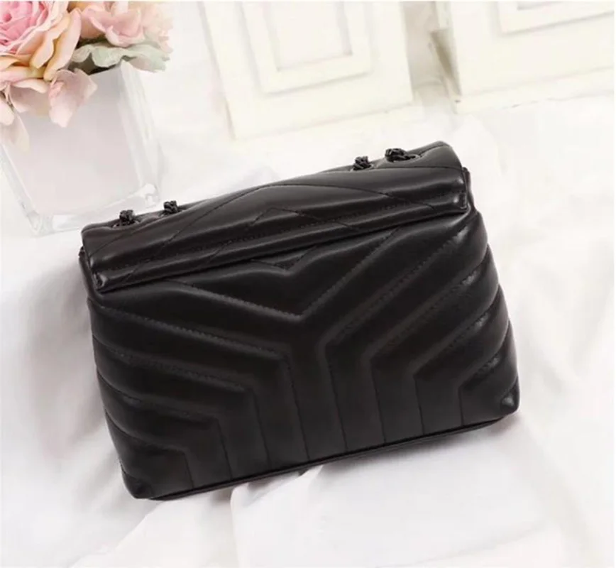 

Дизайнерские квадратные сумочки Lou из натуральной кожи, женская сумка на толстой цепочке, вместительные сумки на плечо, мессенджер высокого...