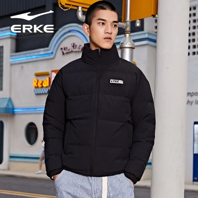 

Hongxing Erke jacket men's down jacket 2020 winter men's jacket warm men's jacket