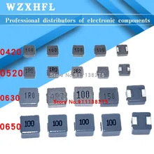 10pcs 0520 0630 0650 1040 1R0 2R2 6R8 150 330 470 101 SMD Molding Power Inductors 1UH 2.2 3.3 4.7 6.8 10 15 22 33 47 68 UH 100UH