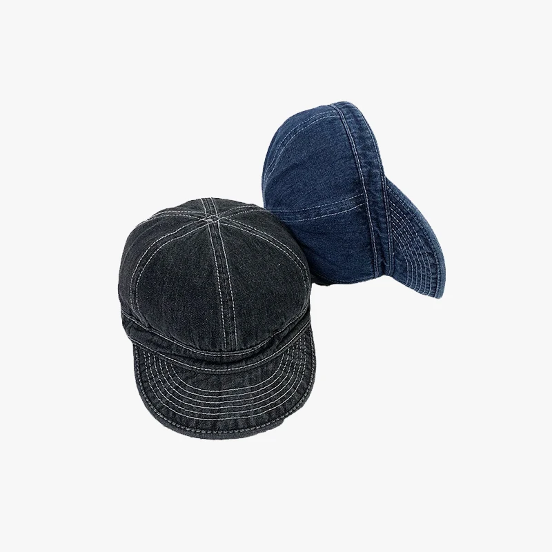 

Cowboy Hats Solid Color Man Hat Fashion Women's Caps Retro Baseball Cap Soft Edge Bob Jacquemus Comfortable Hats For Women Usa