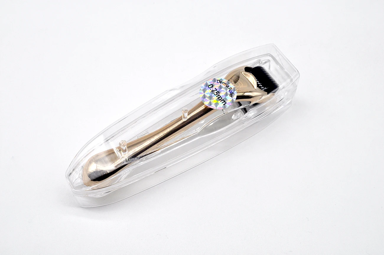 

High Quality Facial Microneedling Derma Roller Titanium with 540 Needles