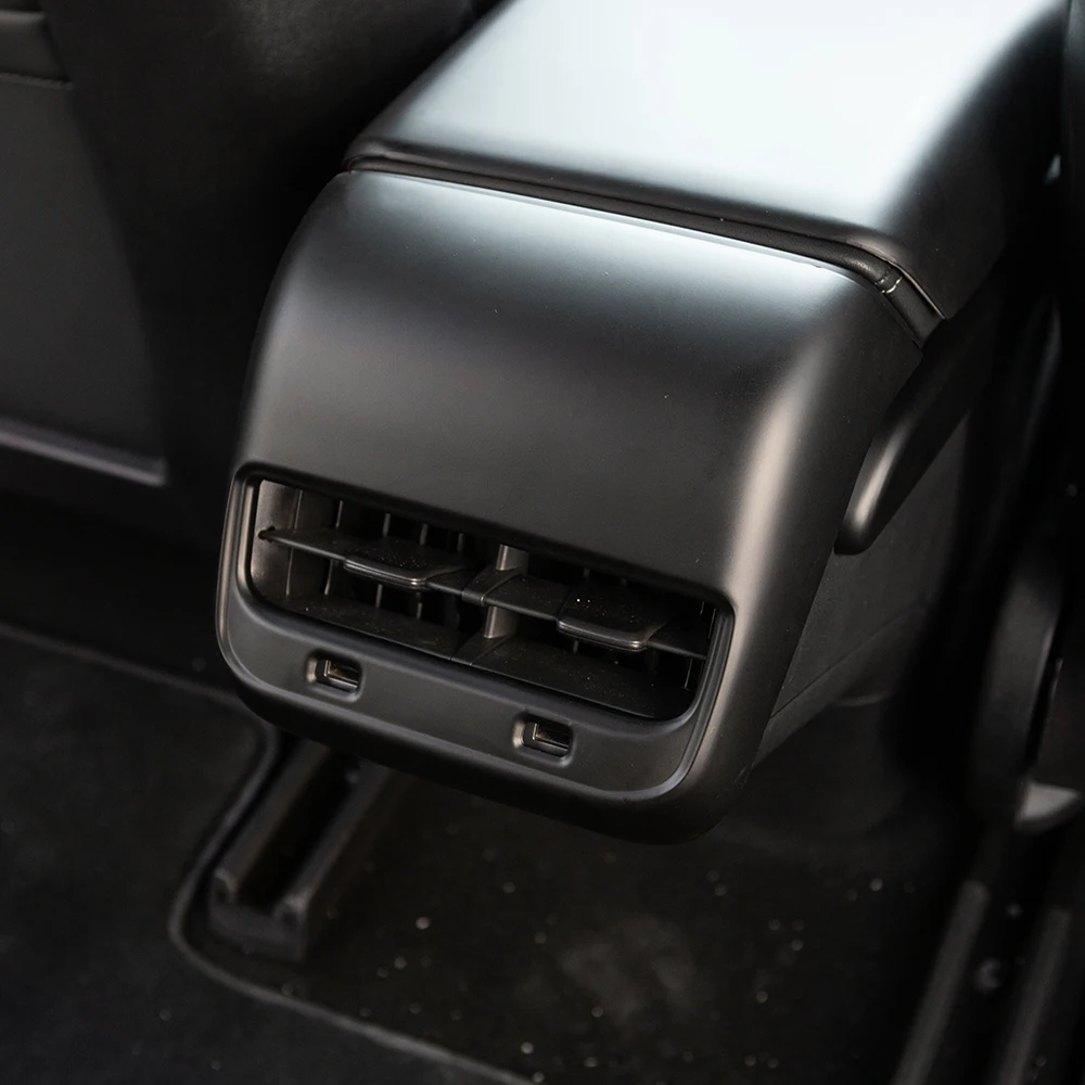 

For Tesla Model 3 2017-2020 Car ABS Rear Air Vents Outlet Cover 5 Colors