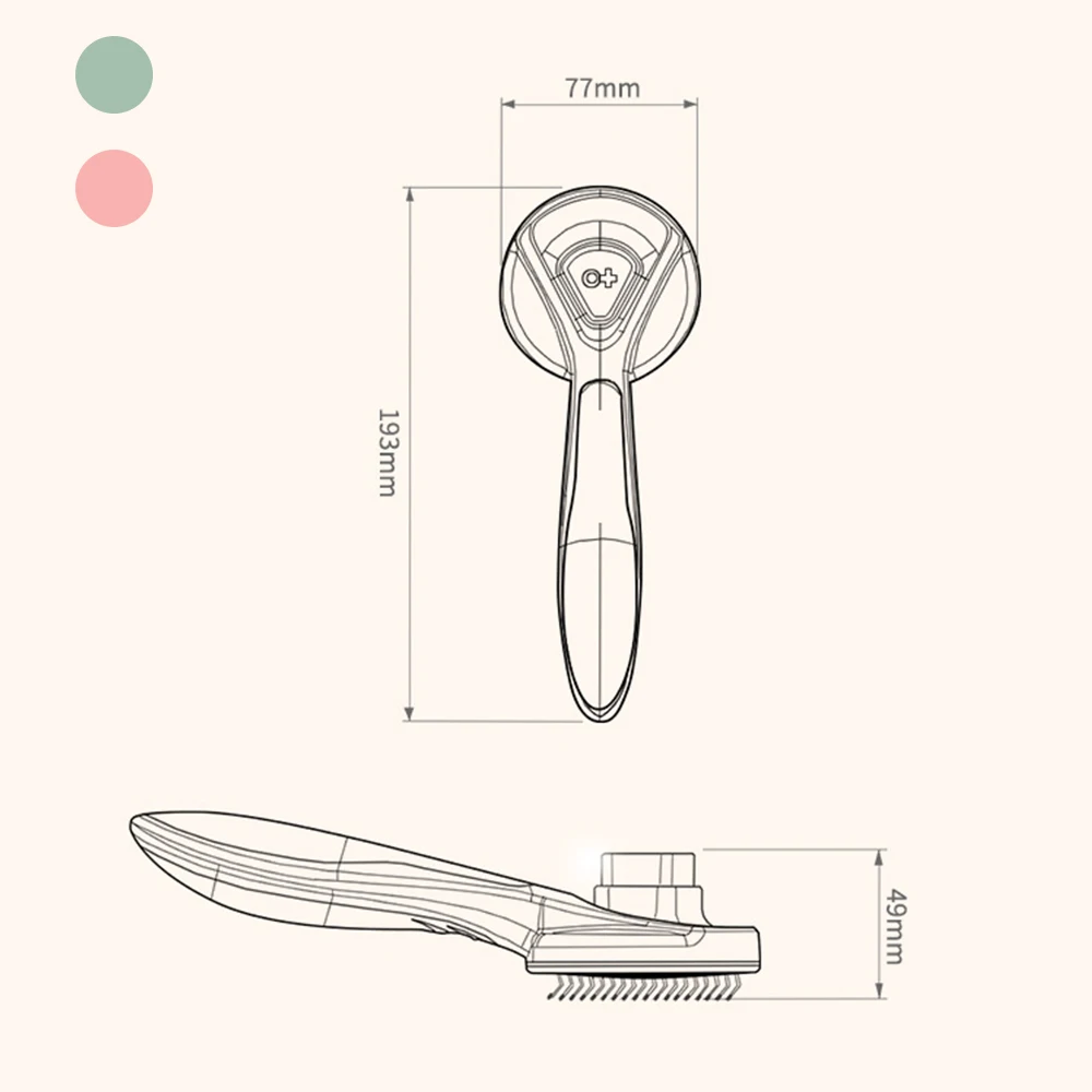 

Professional Grooming Brush Hair Removal Comb Quick Clean Hair Trimmer Comb Hair Clipper Pet Supplies for Dogs Cats Drop Ship