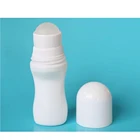 1 шт., 30 мл, пластиковые белые роликовые бутылки, 30 см3, контейнер для дезодорирования, косметики, роликовый контейнер с большим роликовым шариком для продажи