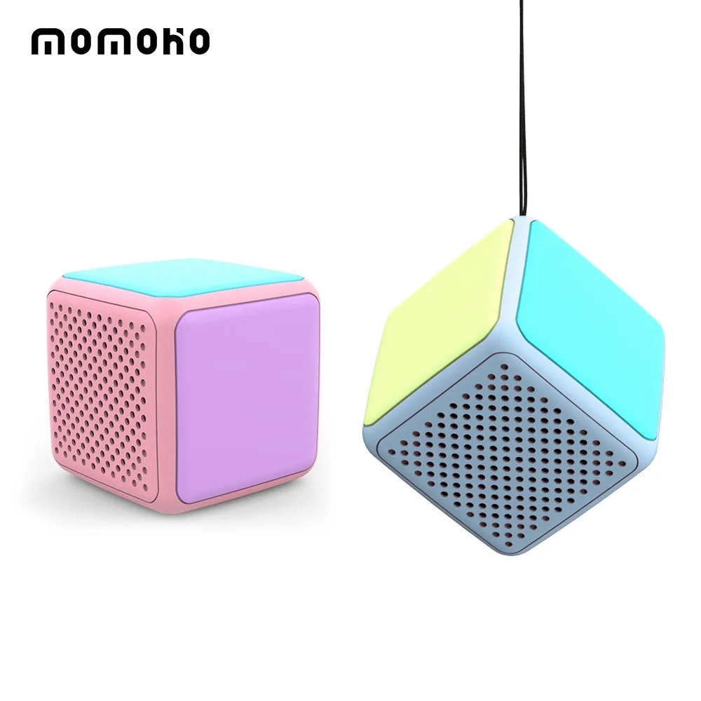 

Миниатюрный Bluetooth-динамик, небольшой кубический беспроводной звуковой бокс, Громкий динамик для улицы, портативный Bluetooth-динамик, креативны...