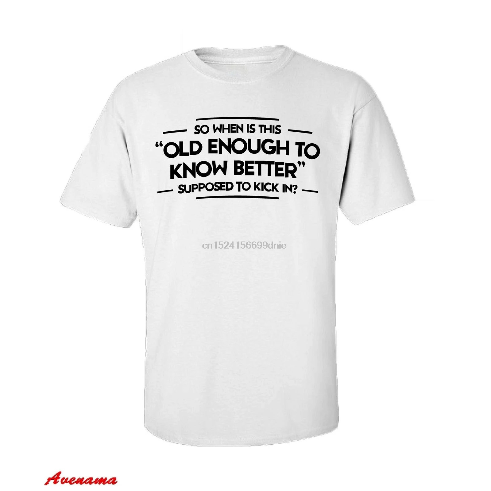 

FUNNY OLD ENOUGH TO KNOW BETTER PRINTED MENS SLOGAN TSHIRT NOVELTY GIFT IDEA TE