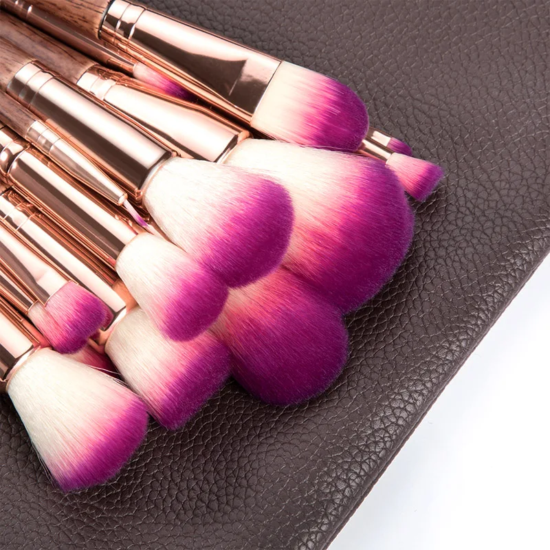 

17Pcs Makeup Brushes Tool Powder Foundation Brush Eyeshadow Highlighter Eyebrow Brush Set Makeup Tools